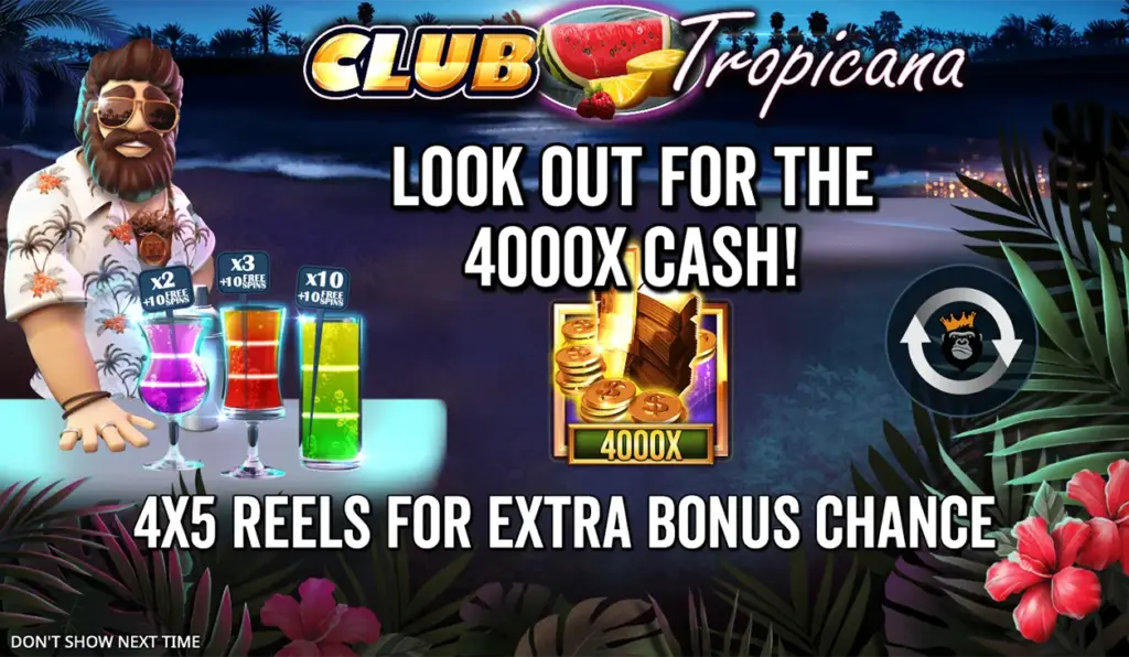 Club Tropicana Slot Game