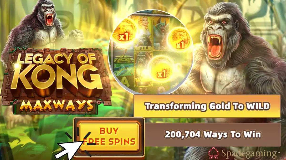 Legacy of Kong Maxways စလော့ဂိမ်း