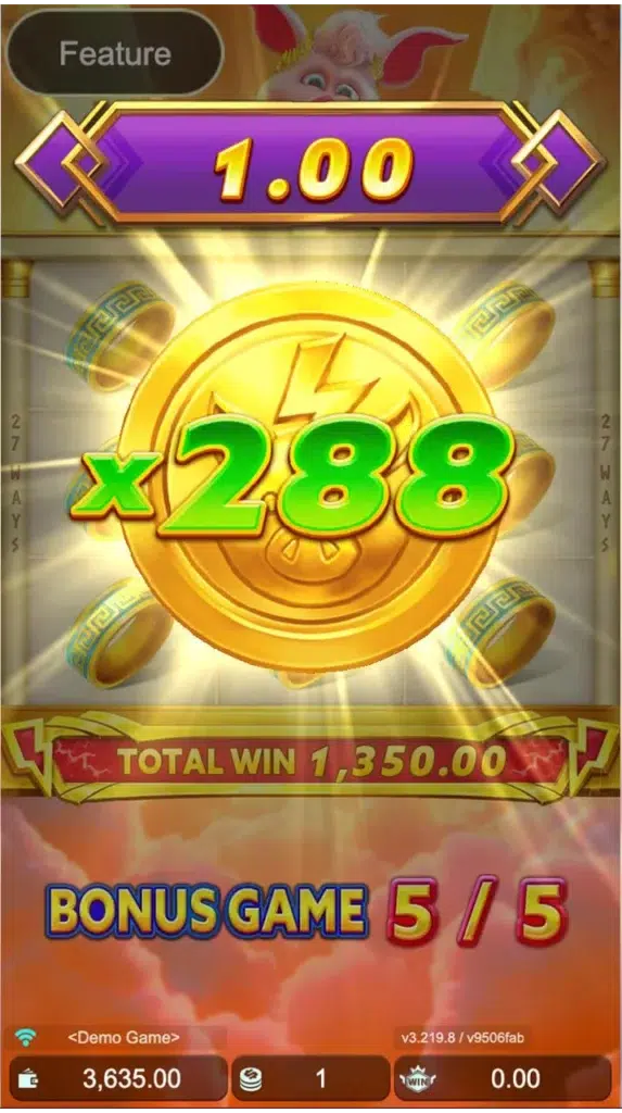 Olympig Bonus Game